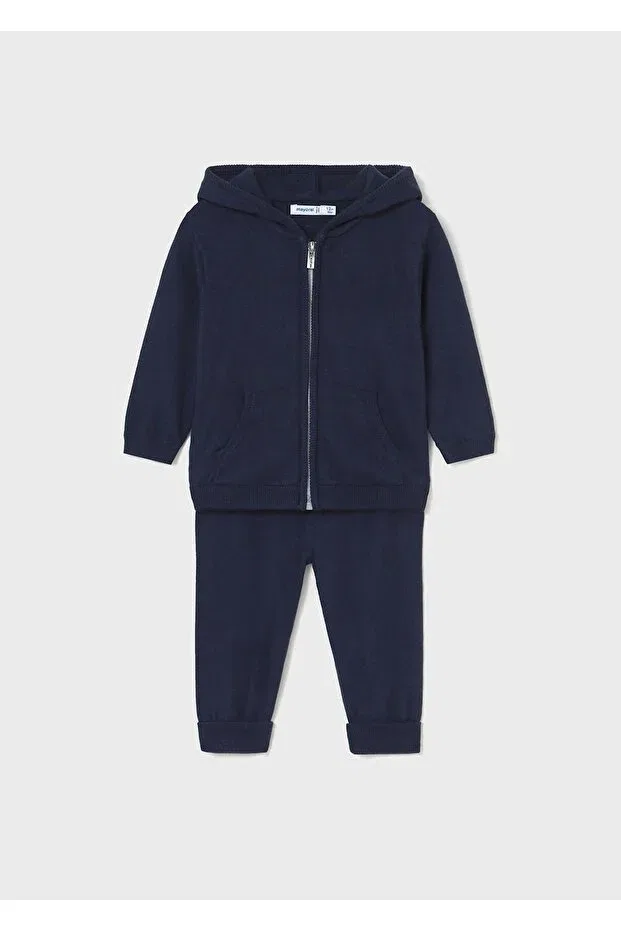 Детский спортивный костюм для мальчиков из трикотажа Mayoral, Navy Blue