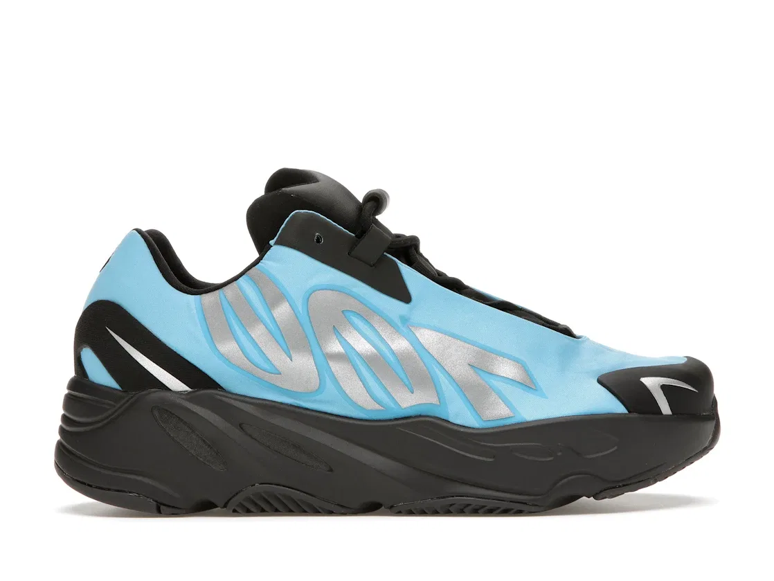 Детские кроссовки Lifestyle с ярким дизайном Adidas Yeezy Boost 700 MNVN, Bright Cyan/Black