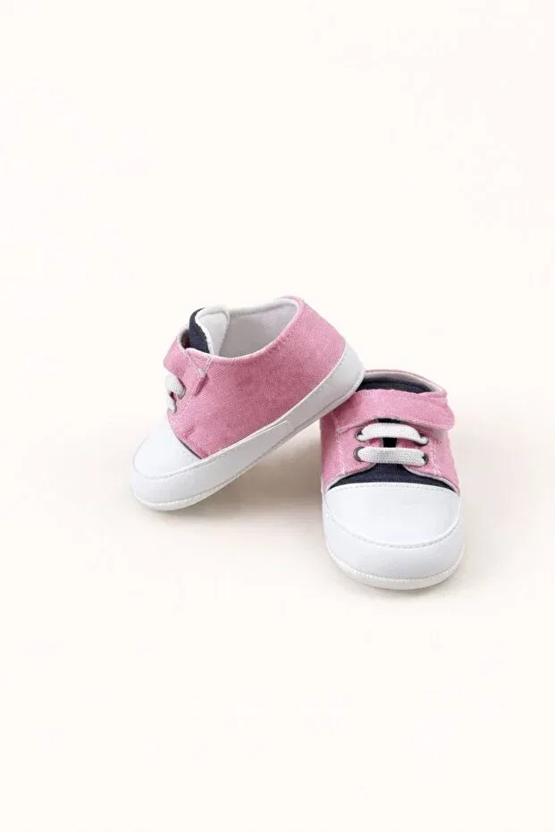 Детские туфли для мальчиков с плоской подошвой Numix Baby Kids, Pink — фото 4