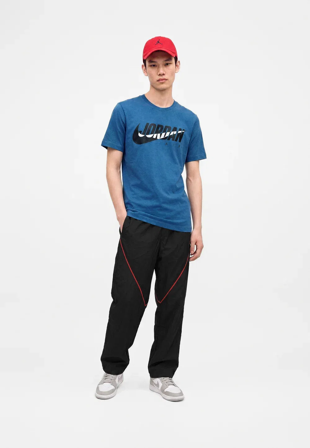Футболка с принтом Jordan, True Blue — фото 2
