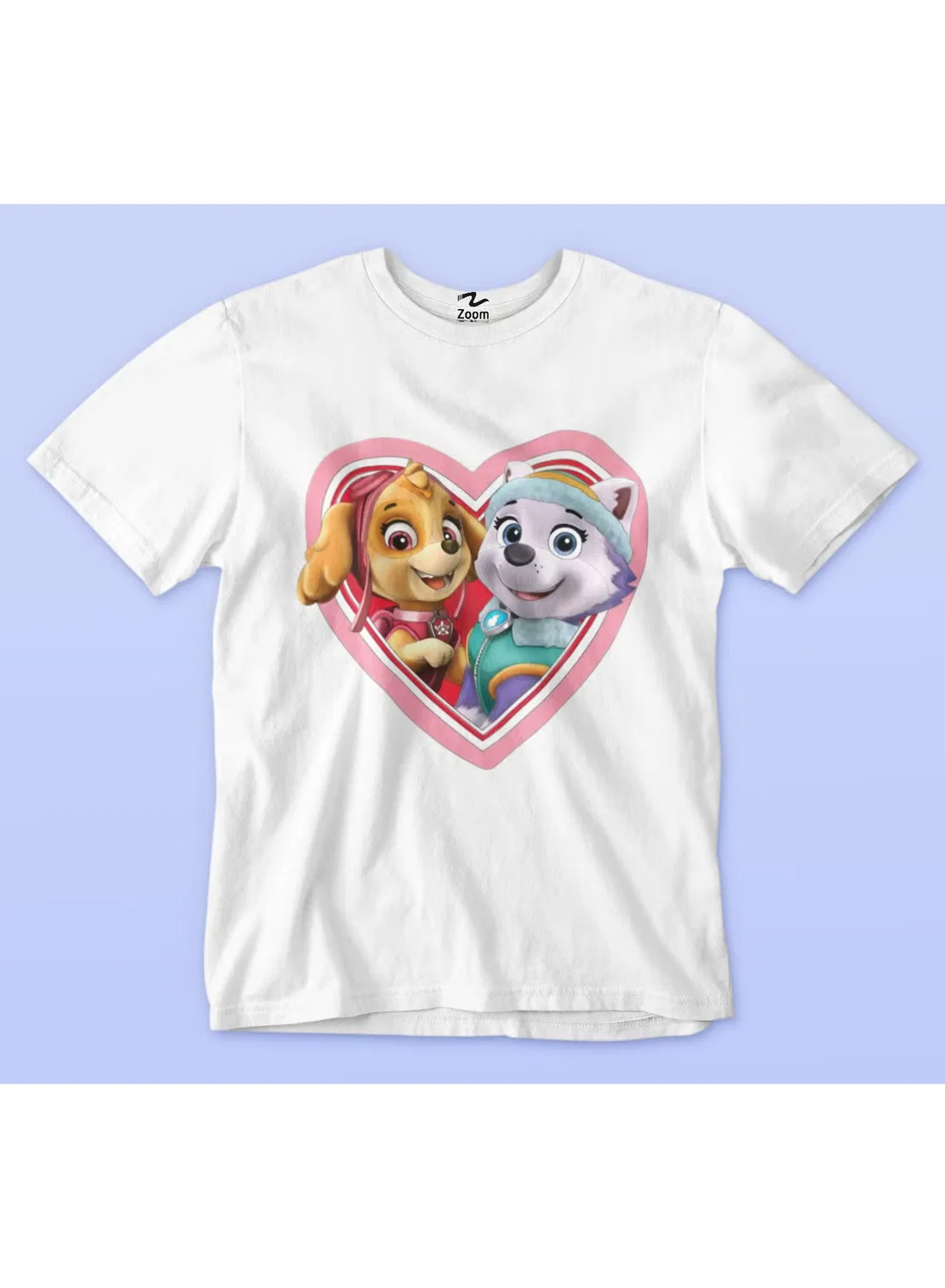 Футболка с принтом Paw Patrol Zoom, белая