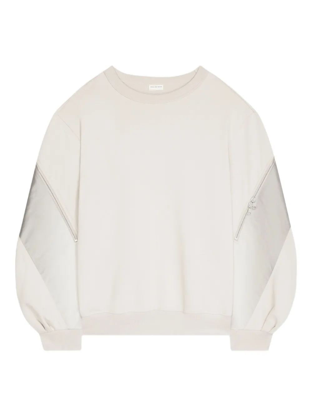 

Толстовка из смесового хлопка DRIES VAN NOTEN, нейтральный