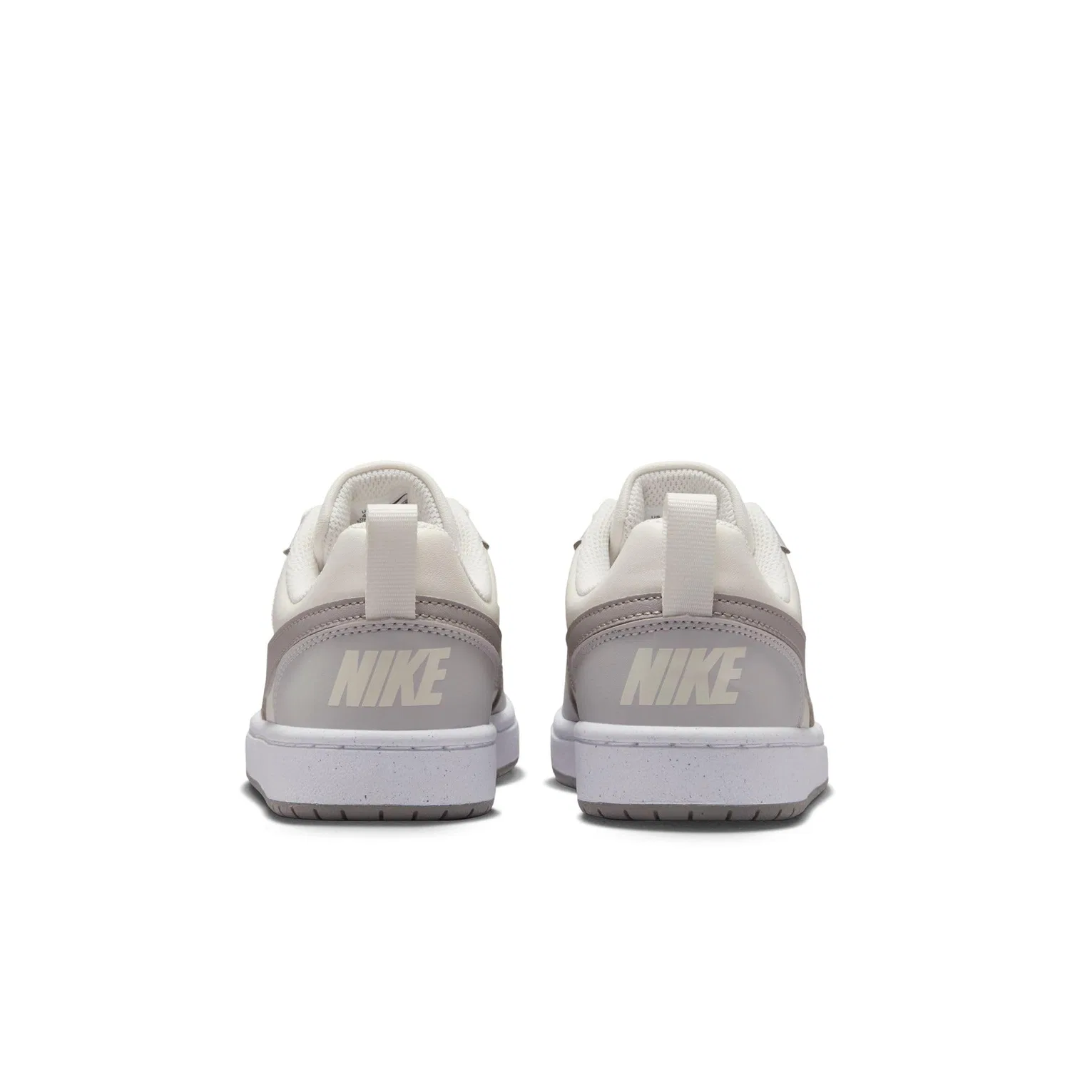 Детские кроссовки для мальчиков с закрытой пяткой Court Borough Low Recraft NIKE, Sail College Gray Photon Powder — фото 3