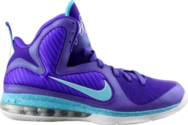 Кроссовки Nike LeBron 9 'Summit Lake Hornets', фиолетовый - фото