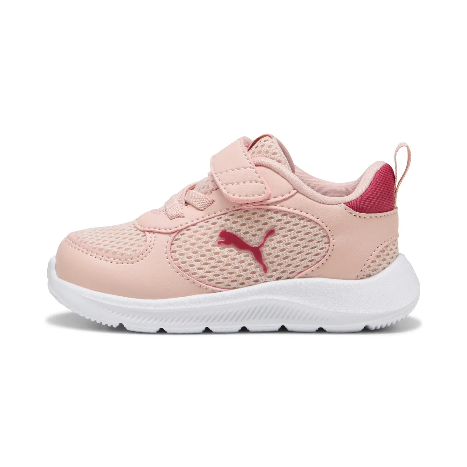 Детские кроссовки с логотипом PUMA Fun Racer 2 AC INF, Rose Quartz-Port-Island Pink — фото 2