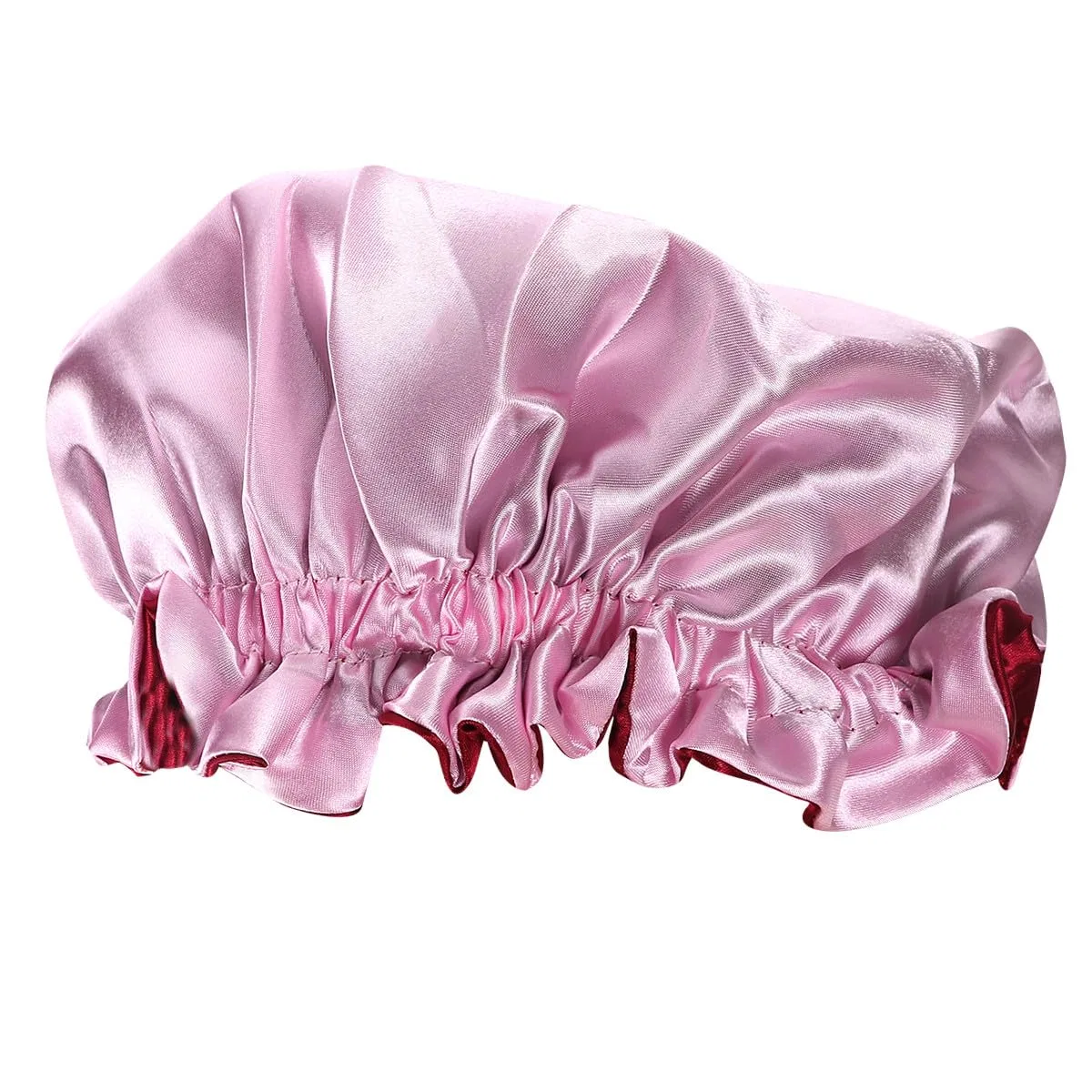 Шапочка для душа Satin, MAJORMENCH, 1 шт, 22x17см, Rosa