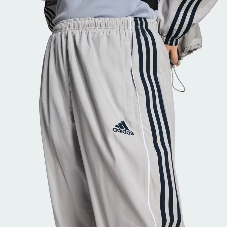 Спортивные брюки с принтом Teamgeist Adicolor adidas, Черно-белый — фото 4