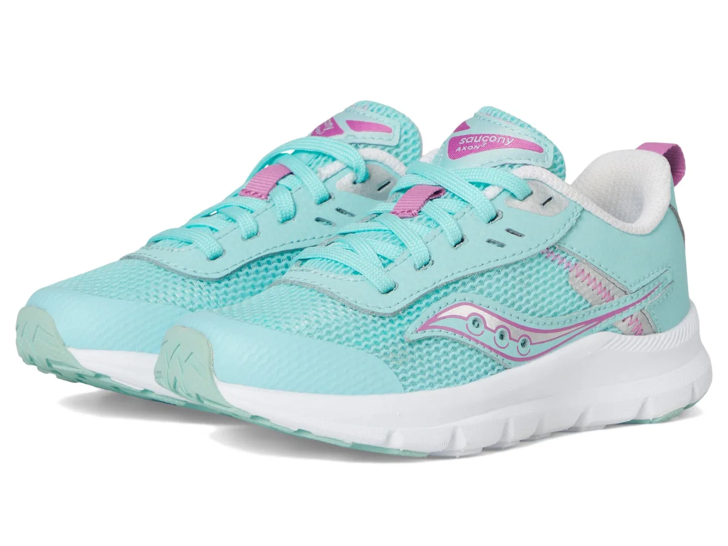 Детские кроссовки для мальчиков с кожаным верхом Axon Kdz Saucony, Turco
