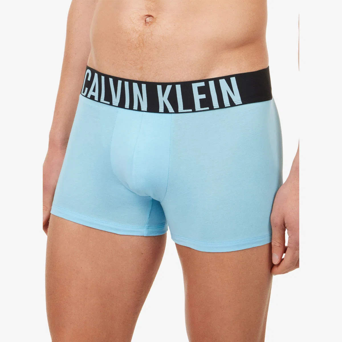 Мощный комплект из трех трусов из хлопкового трикотажа Calvin Klein, мультиколор — фото 4