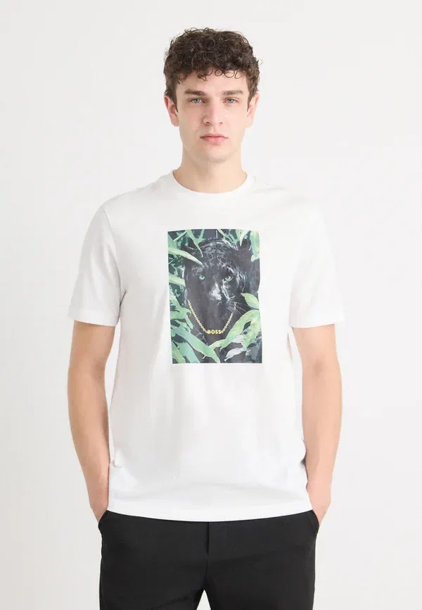 Футболка с принтом Animali Boss, белый