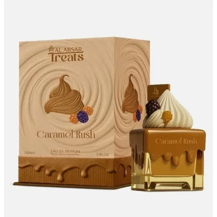 Женская парфюмерная вода Al Absar Treats Caramel Rush, 100 мл, Al Haramain