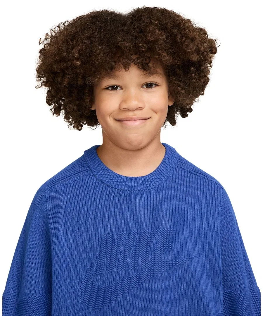 Свитшот с круглым вырезом Sportswear Crewneck Nike, Game Royal — фото 2