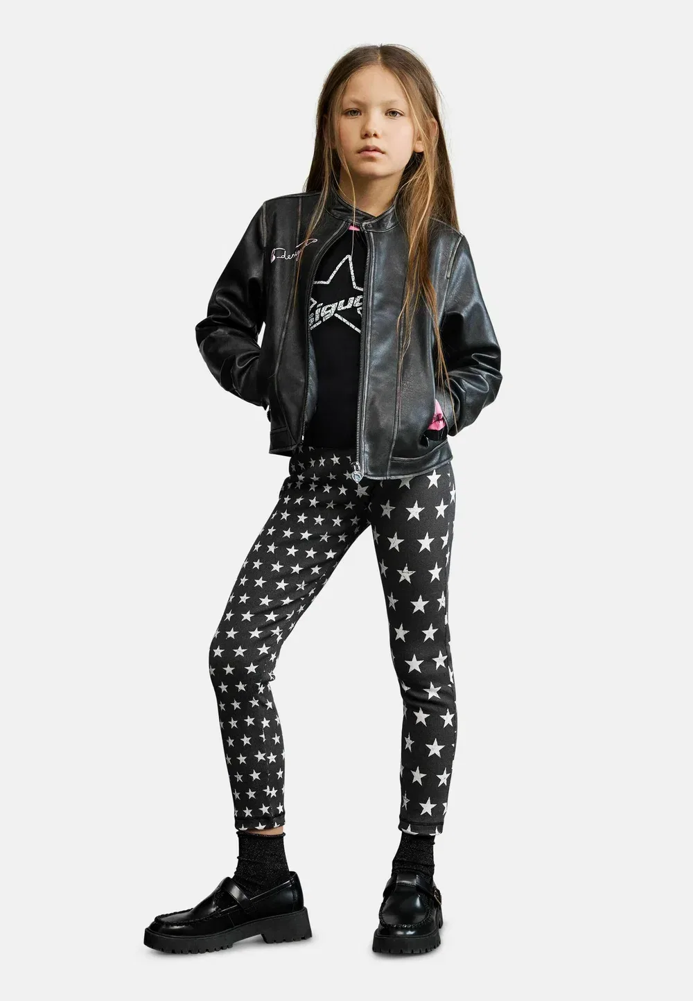 Куртка из искусственной кожи Desigual, Black