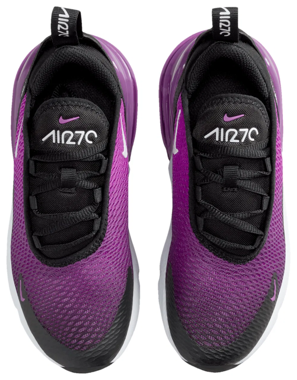 Кроссовки для мальчиков Air Max 270 Nike, цвет Black/Vivid Purple/White — фото 4