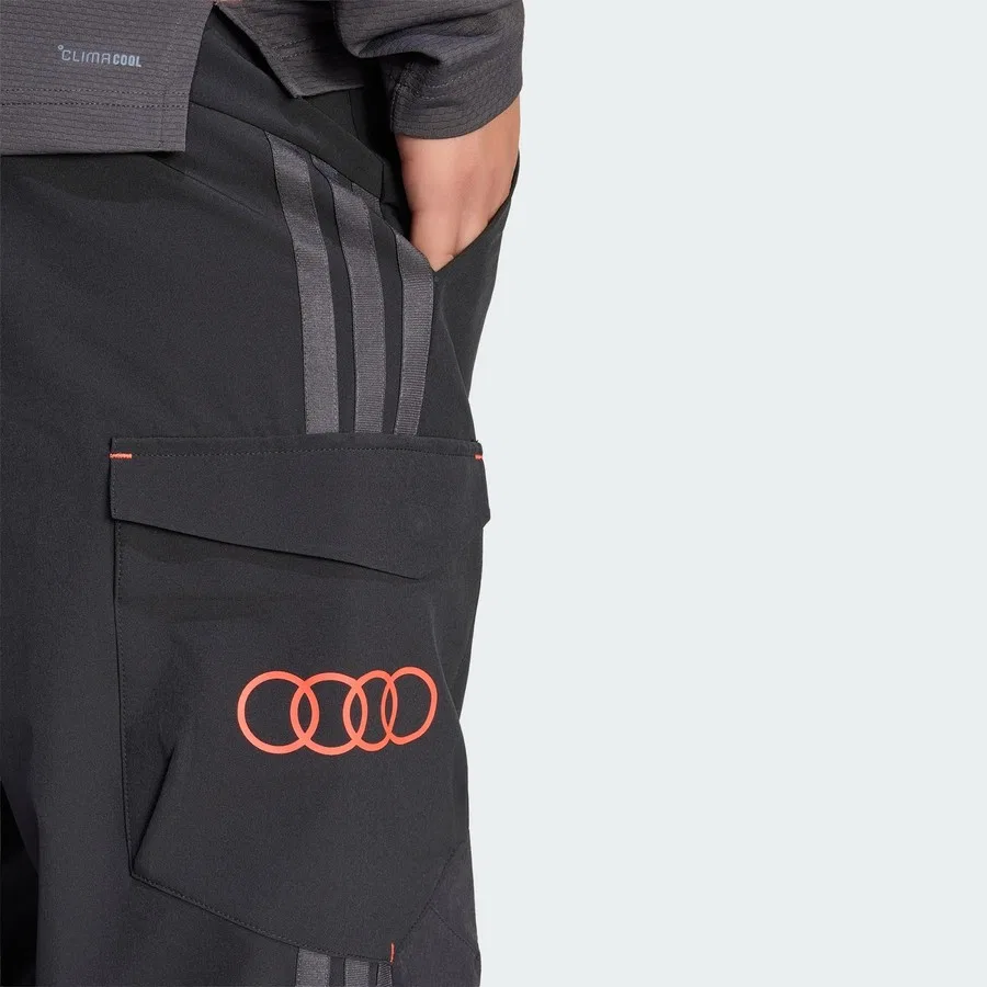 Спортивные брюки с принтом Audi Revolut F1 Team Mechanics adidas, Черный — фото 4