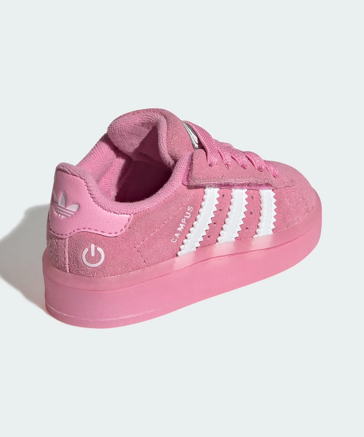 Детские кроссовки со светящейся подошвой Campus 00s Adidas Originals, Pink — фото 2