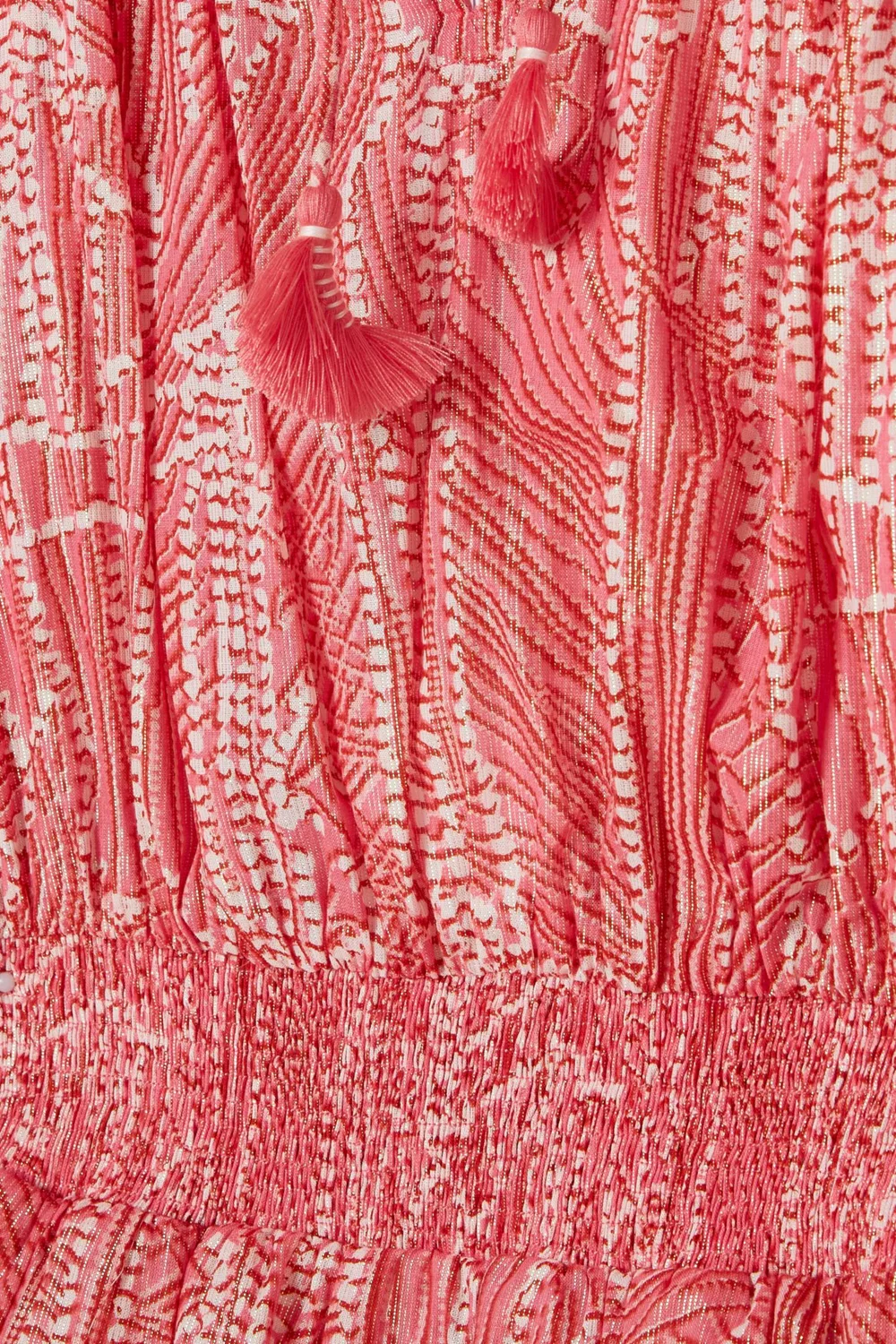 Платье-мини хлопковое Anna Mini Dress Poupette St Barth — фото 4