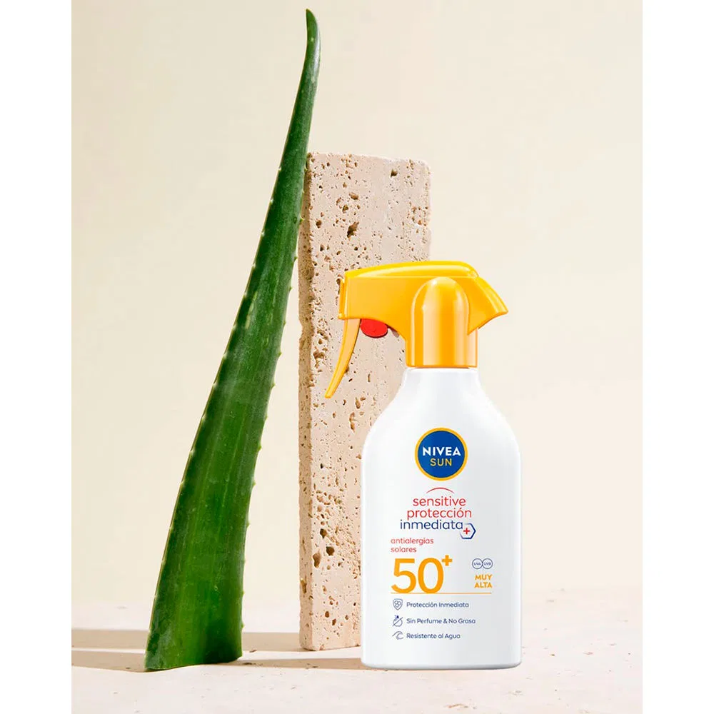 Солнцезащитный спрей для тела SPF50+ Sensitive Nivea — фото 3