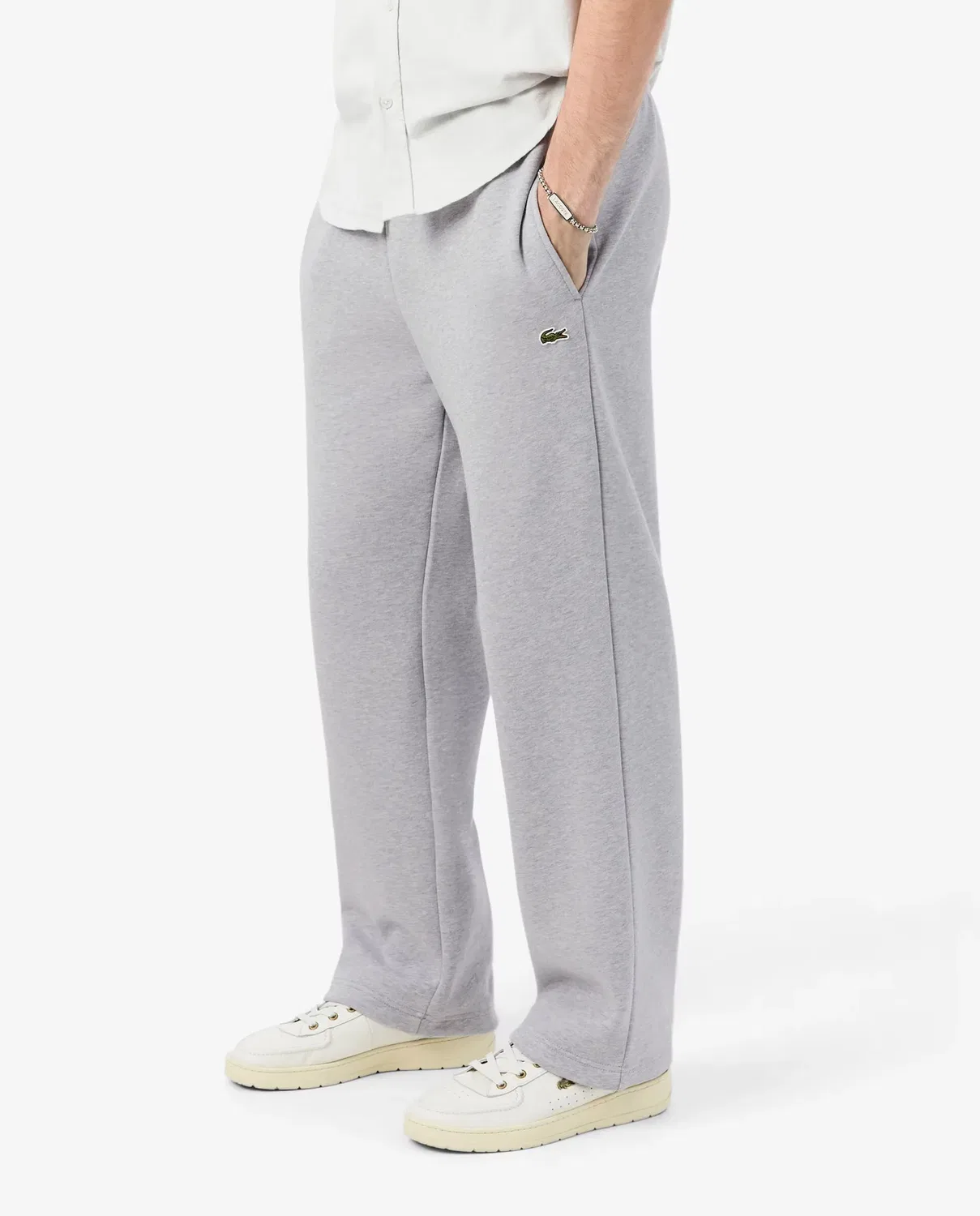 Спортивные штаны Lacoste мужские, свободный крой, Gris Oscuro — фото 3