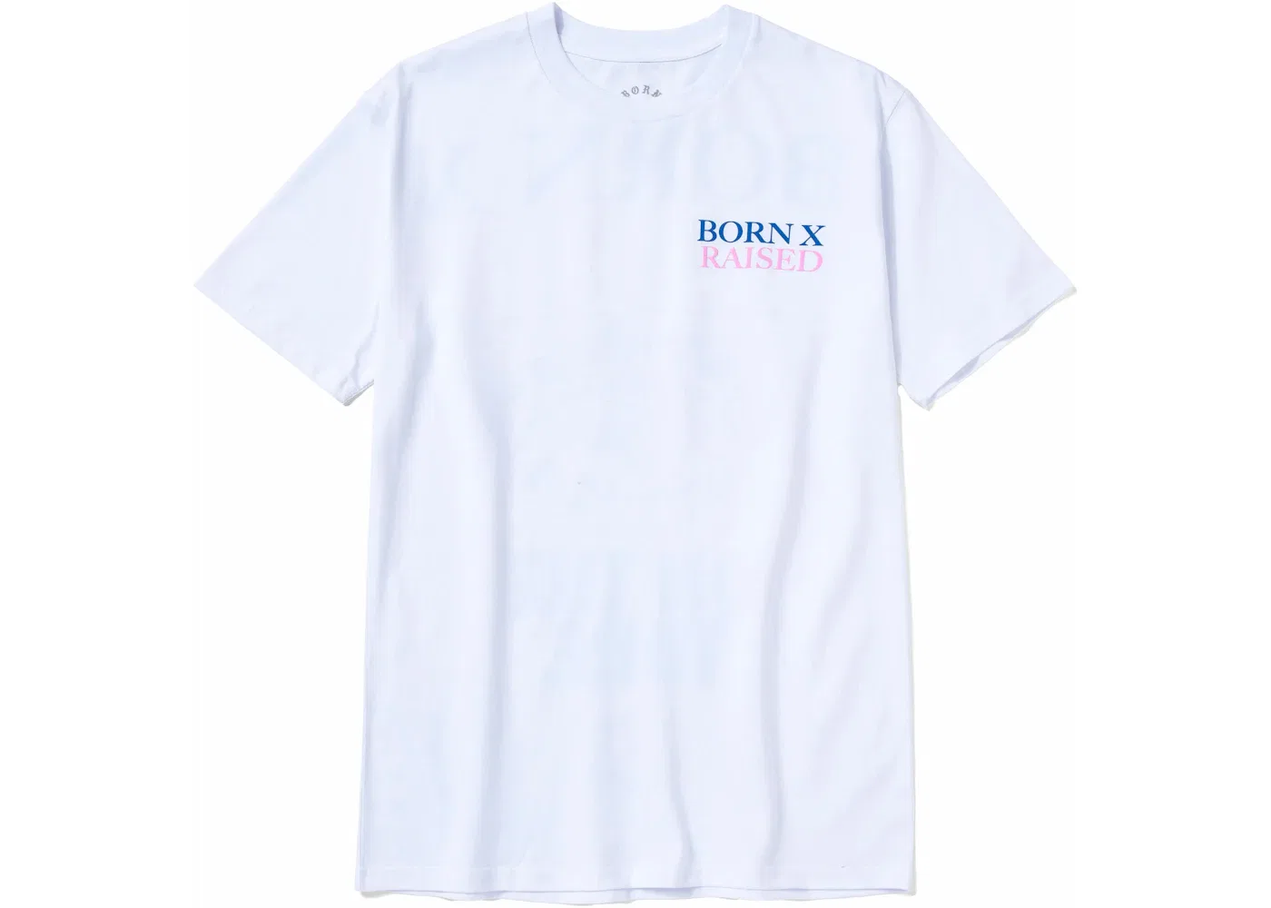 Мужская футболка с принтом Nike SB Born X Raised Capital Head Tee, White — фото 2