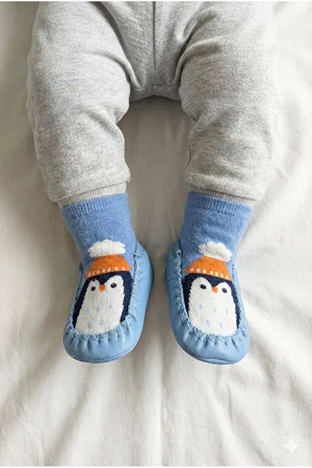 Детские носки-пинетки с принтом Basics Numix Baby Kids, Sky Blue