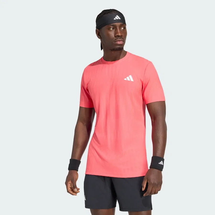 Спортивная футболка ADIDAS PERFORMANCE Performance Shirt 'Airchill Freelift' малинового цвета — фото 2