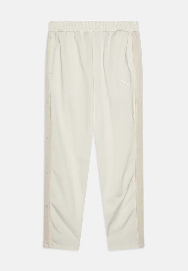 Брюки однотонные Wardrobe relaxed popper pants unisex Puma Alpine Snow — фото 3