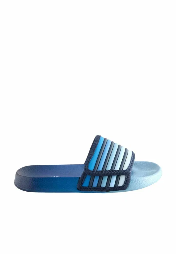 Сандалии с градиентом Regular fit - adjustable sliders - mules Next Ombre, синий — фото 4