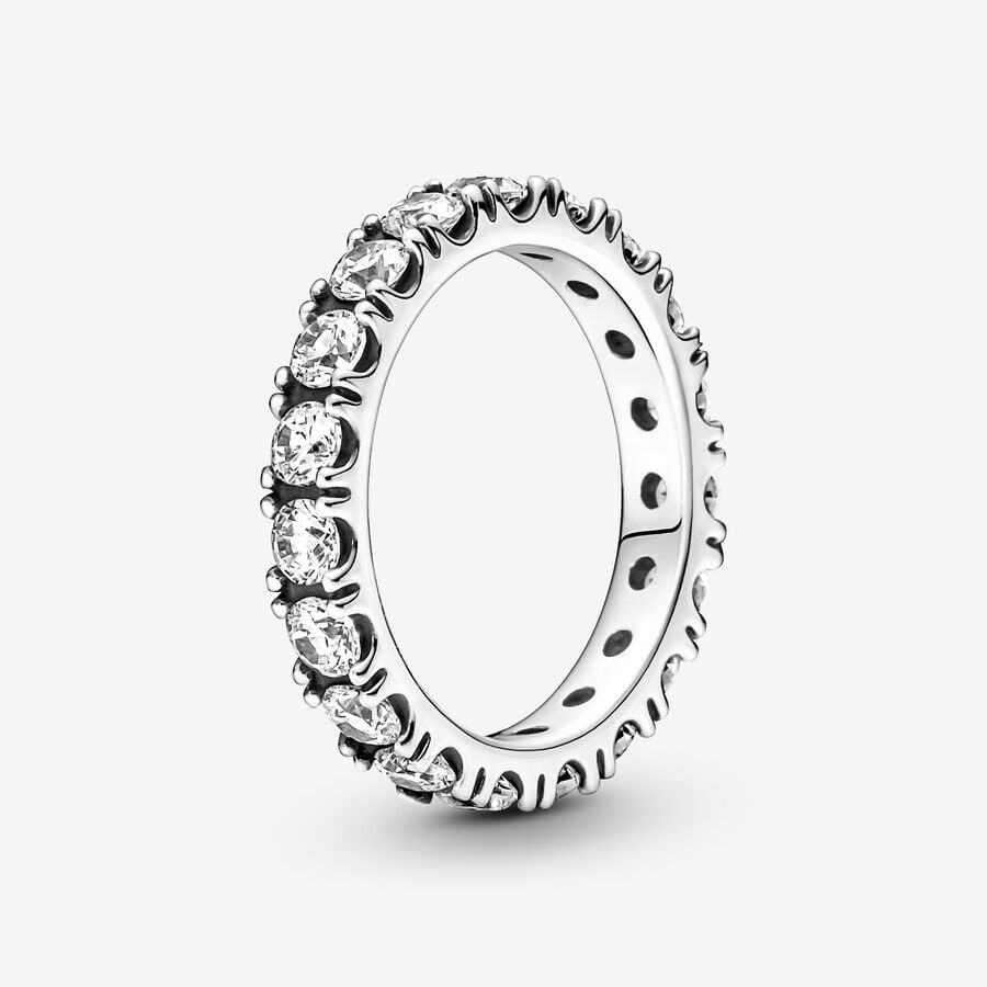 

Кольцо Pandora Timeless Sparkling Row Eternity, серебро/цирконий