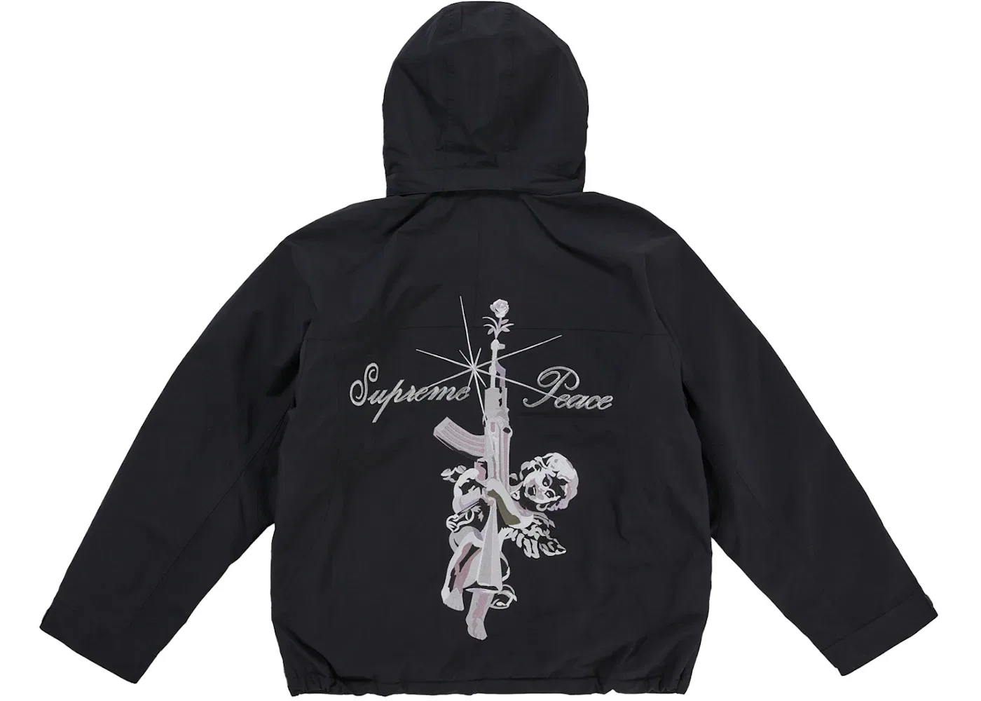 Мужская куртка с капюшоном AOI GORE-TEX Supreme, черный — фото 3