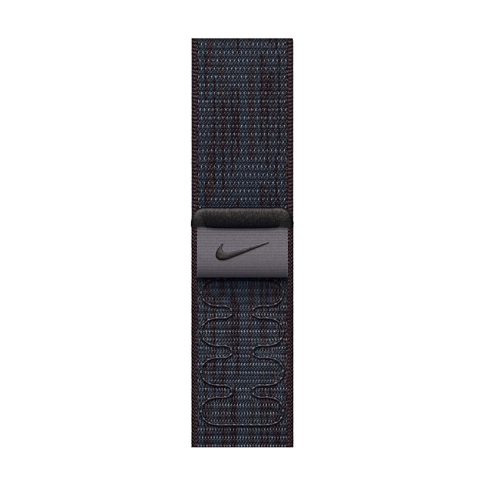 

Ремешок Apple Nike Sport Loop, 40 мм, Black/Blue, Черный, Ремешок Apple Nike Sport Loop, 40 мм, Black/Blue