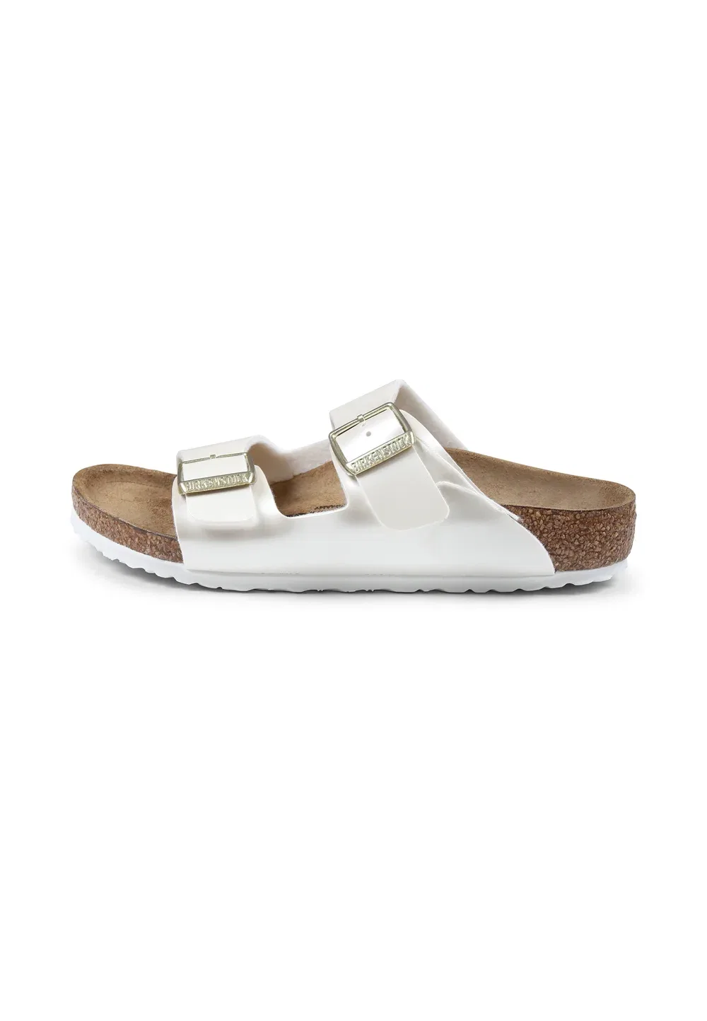 Arizona kids bf narrow - mules Birkenstock, White
