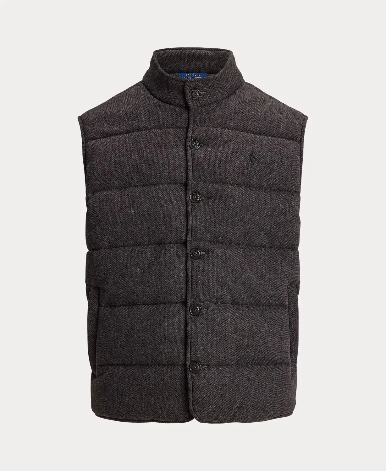 Мужской жилет с узором «гусиная лапка» Estate-Rib Polo Ralph Lauren, Volcánico — фото 4