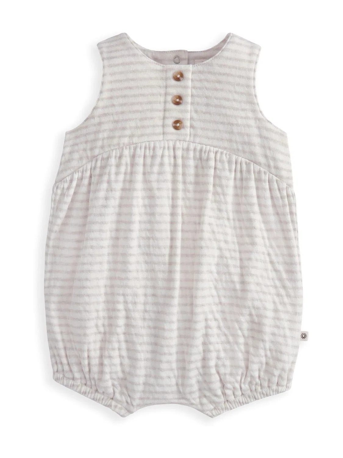 Ромпер Mamas & Papas Shortie Romper, серый — фото 2