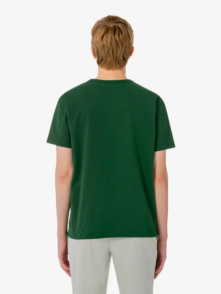 Футболка с принтом LACOSTE, Green — фото 4