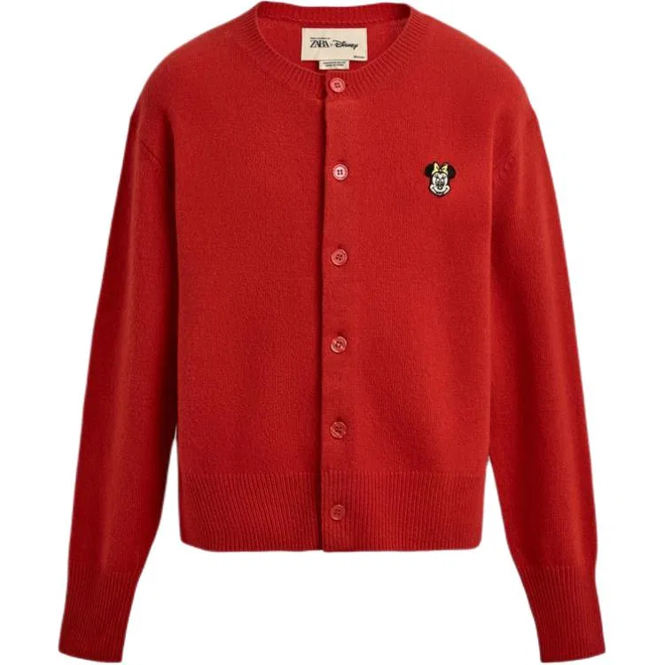 Мужской свитер с принтом Disney Harry Lambert FW25 ZARA, Red