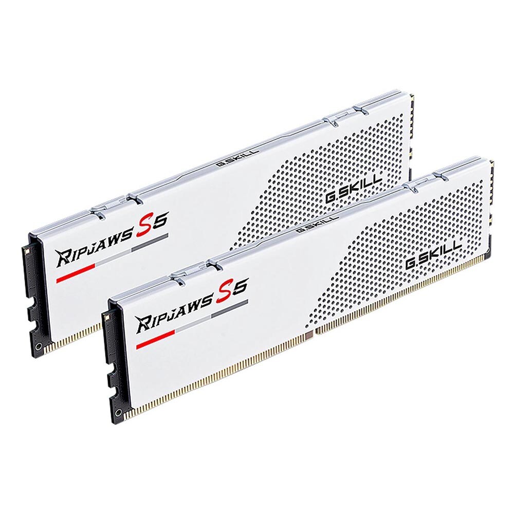 

Оперативная память G.SKILL Ripjaws S5 32 Гб (2 x 16 Гб), DDR5, 5600 МГц, F5-5600J4645A16GX2-RS5W, белый