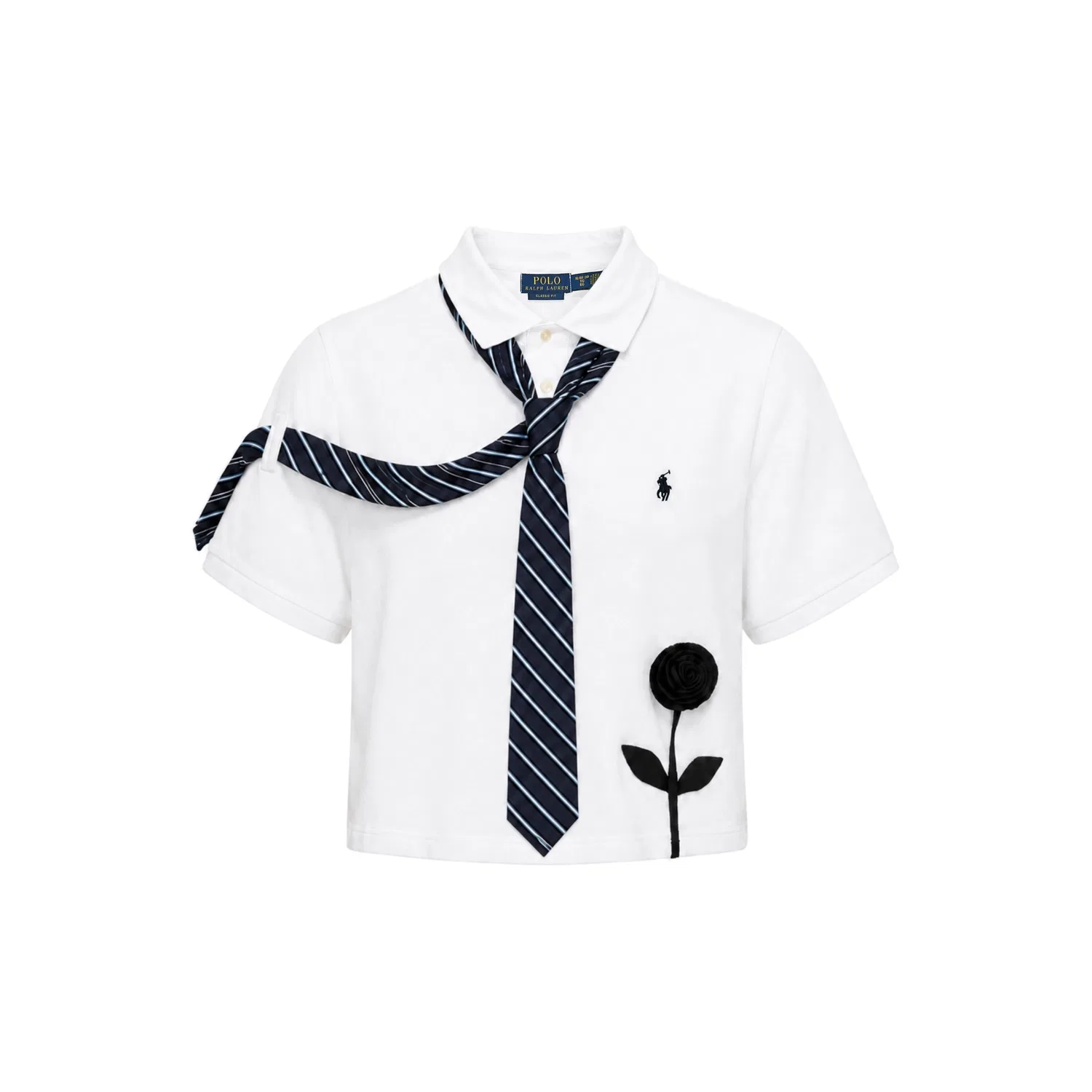 Мужское поло с принтом Bouquet Polo Ralph Lauren, White Shirt Bouquet