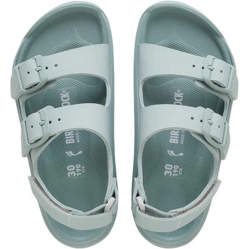 Сандалии детские низкие Mogami, Birkenstock, Mint Green — фото 4