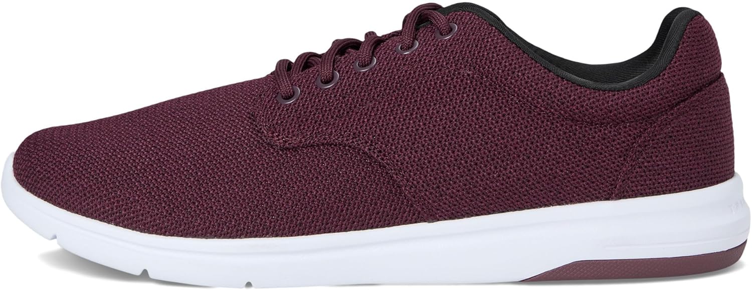 Кроссовки TravisMathew Mens The Daily 2.0 Knit, Heather Winetasting — фото 4