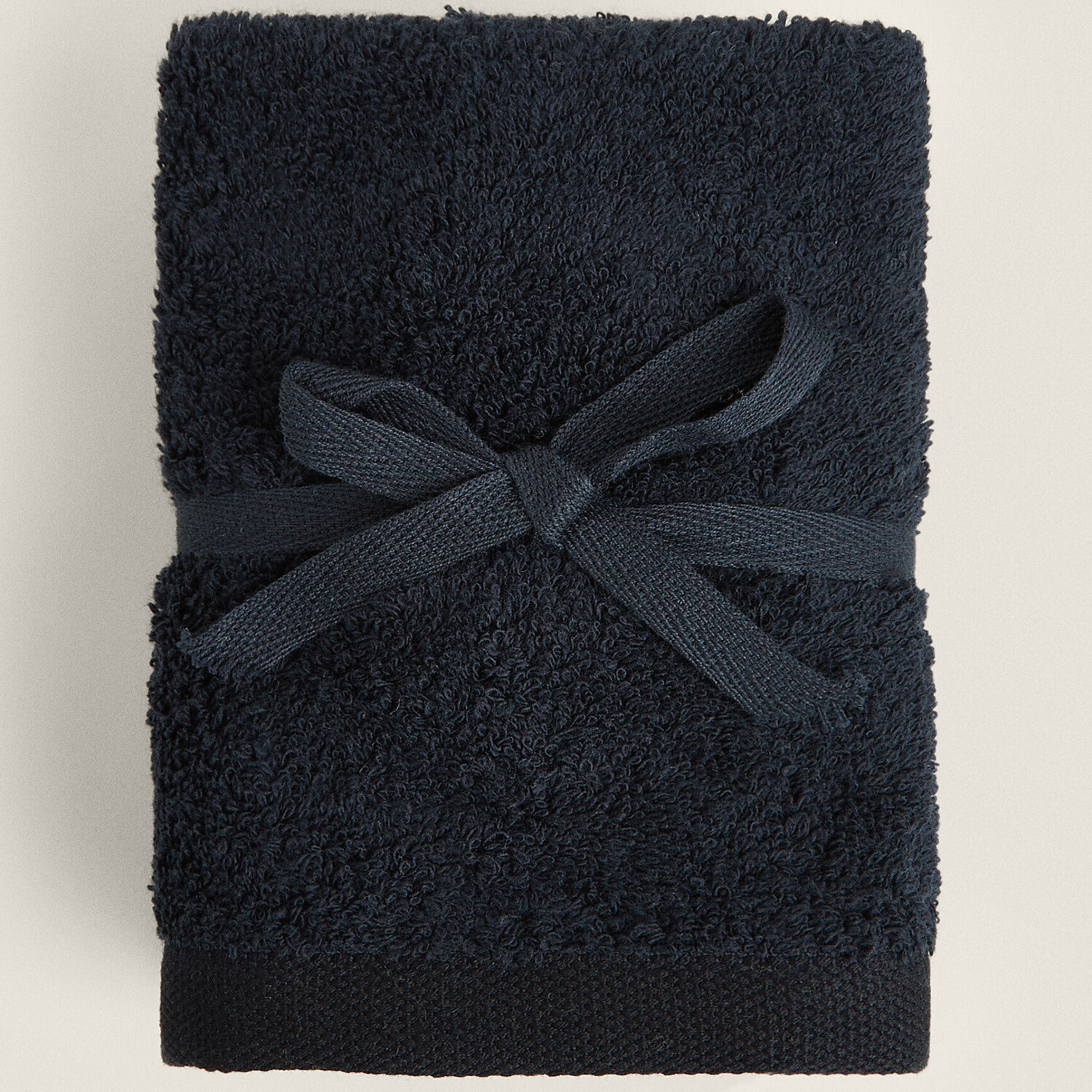 

Набор полотенец Zara Home Cotton, 3 предмета, темно-синий