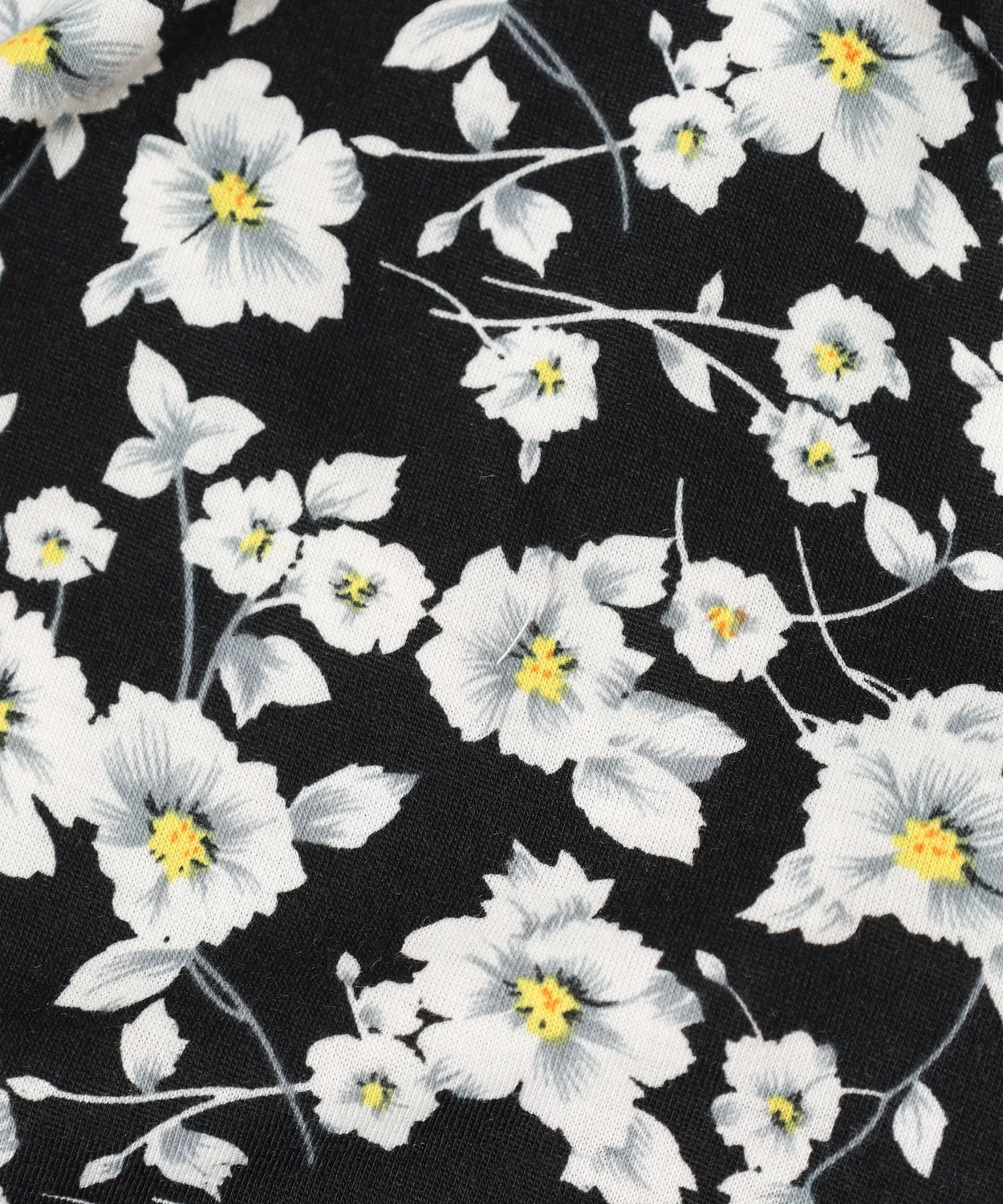 Детский комбинезон с принтом Flower Dot FUNALIVE, Black — фото 4