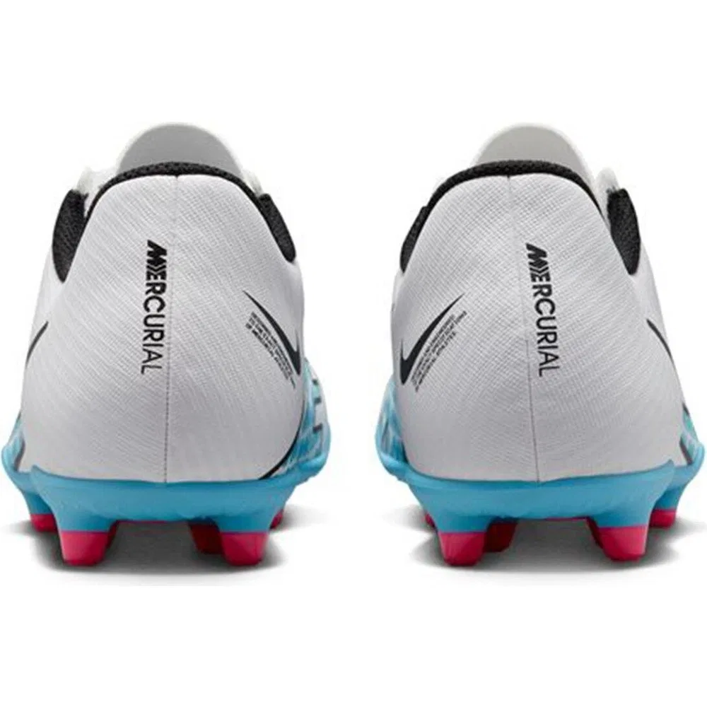 Детские футбольные бутсы для мальчиков с шипами, White, Mercurial Vapor 15 Club FG/MG Nike — фото 4