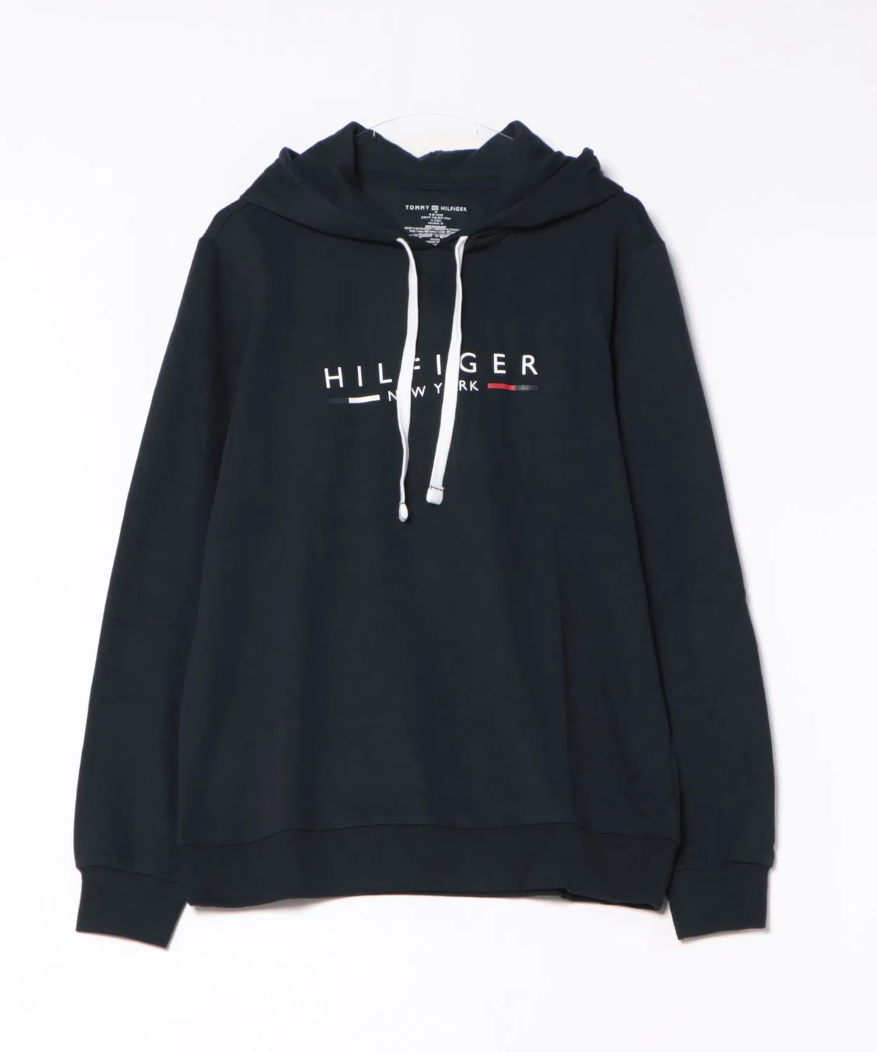 Мужское худи с принтом и длинным рукавом TOMMY HILFIGER, Navy