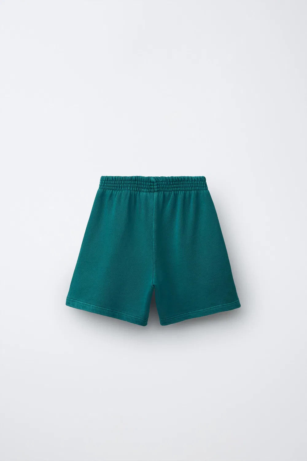Комплект из двух однотонных шорт-бермудов ZARA, Fluorescent Lime — фото 3