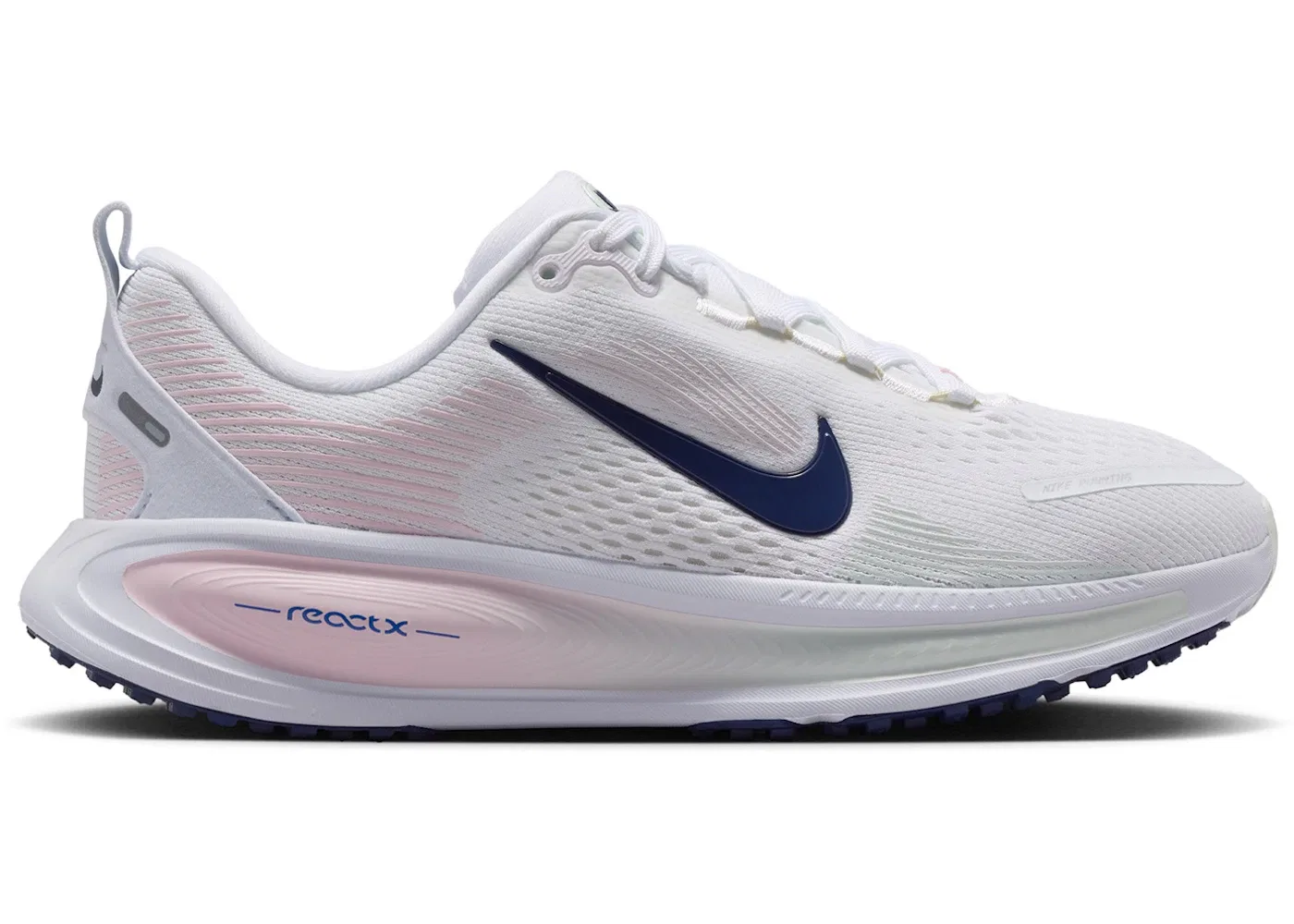 Детские кроссовки для бега Nike Vomero 18, White/Football Grey/Barely Green/Midnight Navy