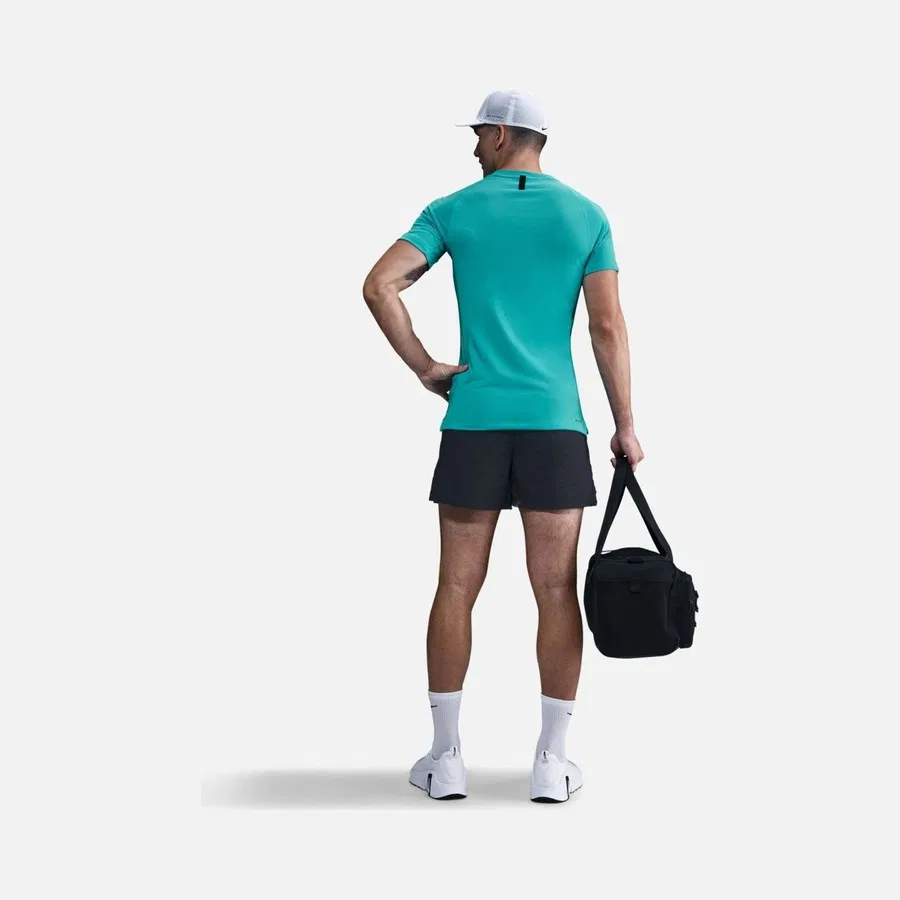 Спортивная футболка с коротким рукавом Flex Rep Dri-Fit Nike, Сине-черный — фото 4