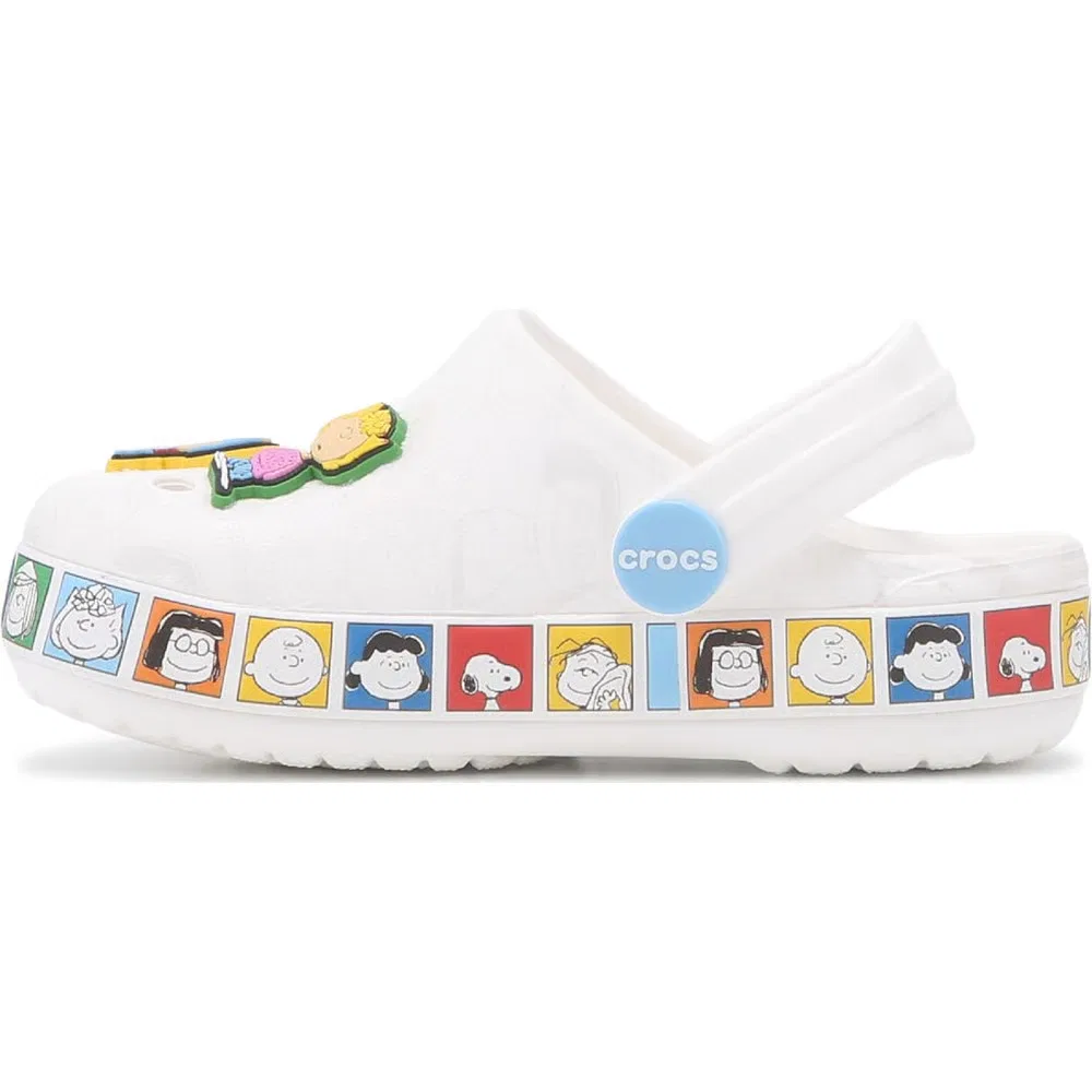 Детские сабо Crocband Crocs, White Multi — фото 3