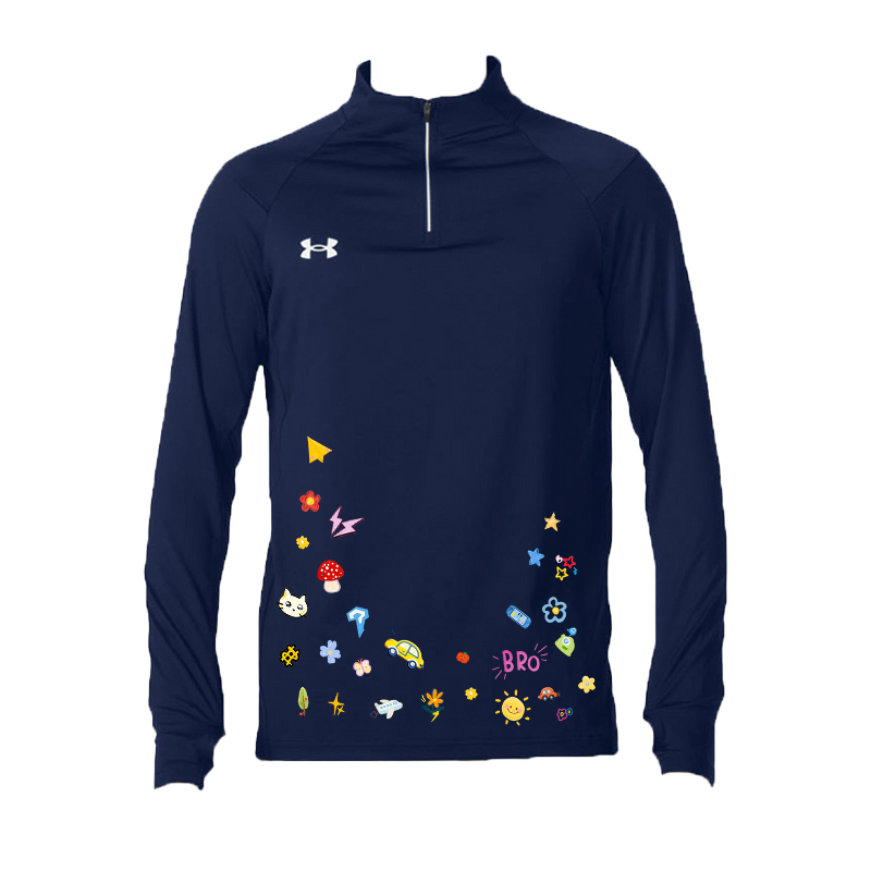 

Повседневный свитшот Unisex Under Armour, темно-синий