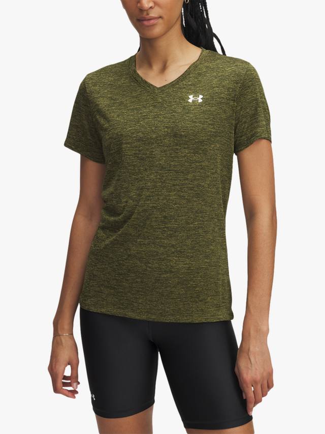 

Футболка TwistUA с V-образным вырезом Under Armour, Green / White